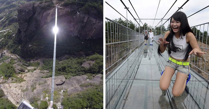 China Opened World’s Highest And Longest Glass Bridge