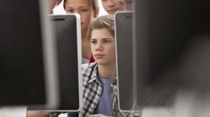 students teach classroom