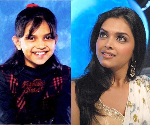 deepika padukone childhood images