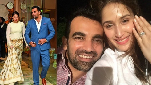 Indian Crickter Zaheer Khan Engaged to Bollywood Actress Sagarika Ghatge