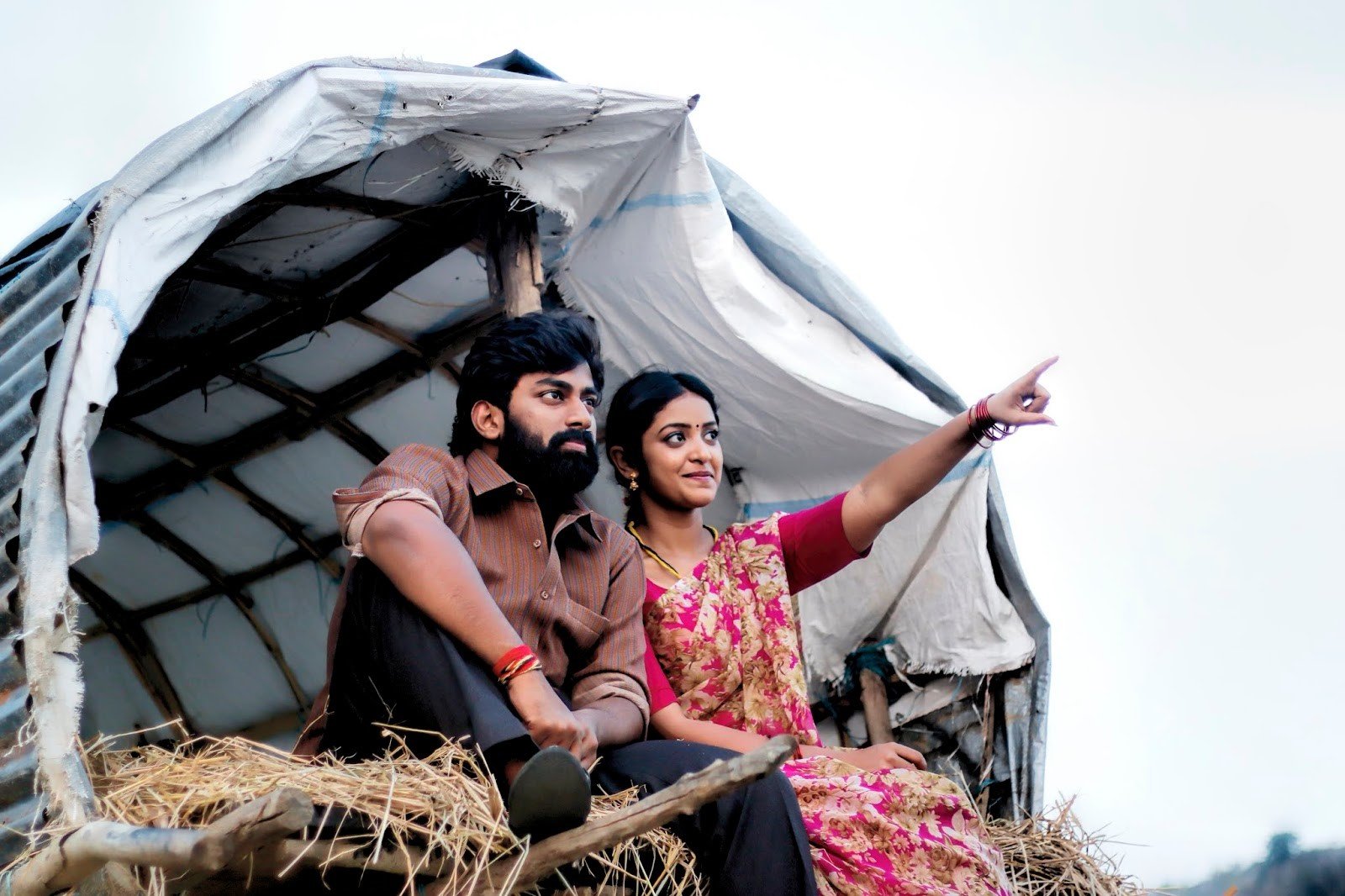 Rakshith, Nakshatra in Palasa Movie Stills